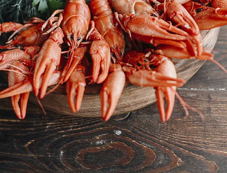 Do boiled-frozen crayfish fall short in quality compared to boiling live crayfish?